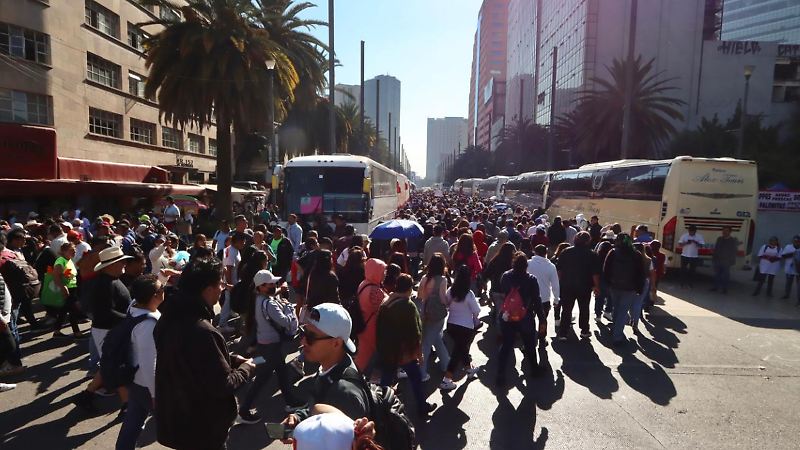 Sheinbaum da mensaje en el Zócalo sobre relación con EU